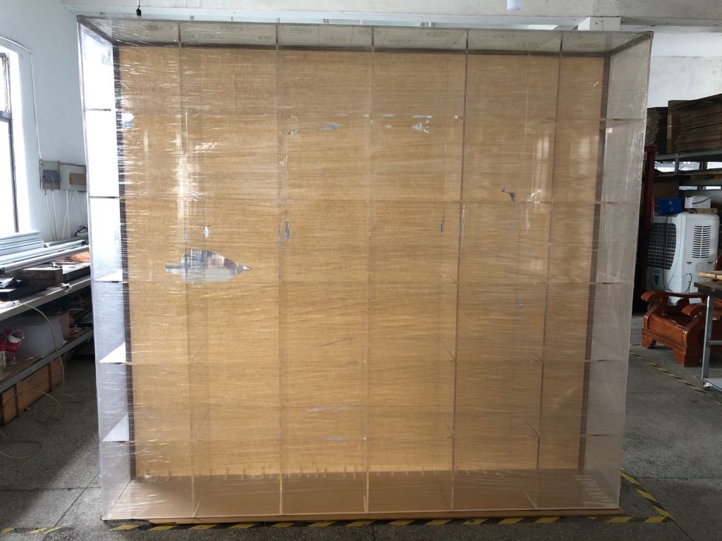 杰峰大型有机玻璃展示柜